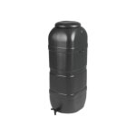 Citerne deau - strata - slimine water butt - 100l - 36cm l x 32cm w x 96cm h - noir