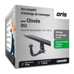 Citro�n ds5 oris attelage de remorque amovible comprenant un faisceau de c�bles 7 broches - ann�e de ...