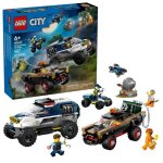 City la course - poursuite de la voiture de police tout - terrain City la course - poursuite de la voiture de police tout - terrain