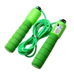 Ckry compter la longueur de saut de figure adulte peut ajust� corde � sauter r�glable vertcadeau