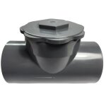 Clapet anti - retour à battant Ø 50 pvc pression piscine eaux usées eau potable Clapet anti - retour à battant Ø 50 pvc pression piscine eaux usées eau potable