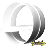 Clapet anti / retour 150mm conduit de ventilation