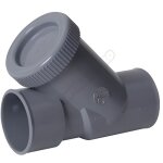 Clapet anti - retour pvc ff diamtre : 50 lg : 133. 5