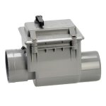 Clapet anti - retour en pvc outile -  100 - fermeture manuelle - qualit pr