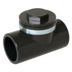 Clapet anti - retour pvc pression 90 d32 - nicoll - carf