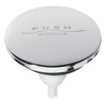 Clapet de baignoire quick - clac en inox - wirquin sp9260 - gris - pices dtaches pour baignoire