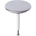 Clapet de bonde rentrant inviolable - wirquin -  39 mm - lavabo  tirette