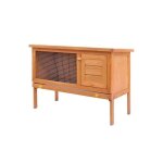 Clapier dextrieur - bois - 1 niveau - pour petits animaux - idal pour lapins - enclos scuris
