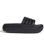 Claquette pour femme - adidas - adilette platform - compens - synthtique - noir