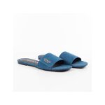 Claquette guess femme classic est bleu synth�tique