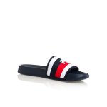 Claquettes homme fila morro bay - bleu - synth�tique - ouverture � enfiler