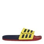 Claquettes de piscine adidas adilete pour hommes - multicolor - jaune - synth�tique