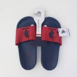 Claquettes plastique - u. s polo - pointures 42 - 45 - semelles antidérapantes - bleu Claquettes plastique - u. s polo - pointures 42 - 45 - semelles antidérapantes - bleu
