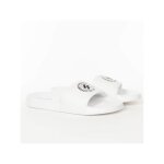 Claquette superdry homme logo ring blanc caoutchouc