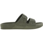 Claquettes talon plat - cacatos - kaki - femme - adulte