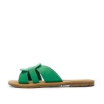 Claquettes vertes femme chattawak pace - chattawak - pace - vert - femme - basse - synth�tique