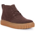 Clarks originals torhill desert boot bottines  lacets en daim souple pour hommes en brun fonc (brun ...
