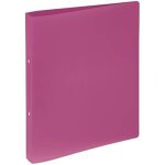 Classeur a4 - pagna - 20900?34 - 2 anneaux - 25 mm - rose fonc