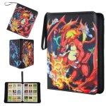 Classeur album 900 cartes cahier range carte 50 pages classeur cartes  collectionner en cuir pu impermable ...