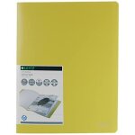 Classeur - leitz - 46770015 - polypropylène - 40 pochettes a4 - jaune Classeur - leitz - 46770015 - polypropylène - 40 pochettes a4 - jaune