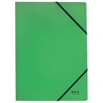Classeur - leitz - a4 - carton recyclé - Élastiques - 100% vert - blue angel Classeur - leitz - a4 - carton recyclé - Élastiques - 100% vert - blue angel
