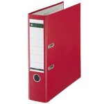 Classeur � levier - leitz - d80 - ouverture 180� - dos 80 mm - couleur rouge