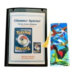 Classeur spcial pour ranger 36 carte pokemon grand format jumbo + 1 kdo