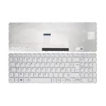 Clavier azerty franais pour toshiba satellite c55 - c c70 - c c70d - c c75 - c c75d - c blanc