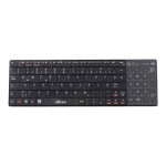 Clavier bluetooth ultron 113884 noir - pavé tactile intégré - qwertz allemand Clavier bluetooth ultron 113884 noir - pavé tactile intégré - qwertz allemand