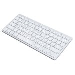 Clavier bt - omabeta - ultra fin - r�sistant aux �claboussures - qwerty - argent