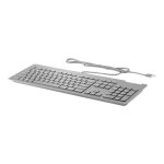 Clavier business slim avec smart card reader - usb - france - noir - hp