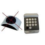 Clavier  code novo digy king gates - 4 canaux - 43392 mhz - garantie 2 ans - ip 54