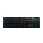 Clavier gamer - sans fil - logitech g - g915 lightspeed - switch gl tactile - azerty - noir Clavier gamer - sans fil - logitech g - g915 lightspeed - switch gl tactile - azerty - noir