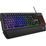 Clavier gamer - the g - lab - keyz palladium - filaire - rgb - repose poignet - azerty - noir