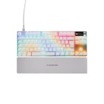 Clavier gaming - apex pro tkl gen 3 - steelseries - blanc
