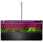 Clavier gaming - steelseries - apex 7 red switch - avec pav numrique - rtroclair - noir
