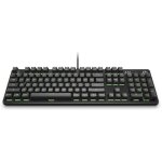 Clavier gaming - hp - pavilion 500 - ambidextre - 8 boutons programmables - anti - ghosting