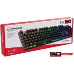 Clavier gaming m�canique - hyperx - alloy origins - noir - filaire - technologie m�canique