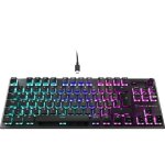 Clavier gaming rgb m�canique compact - turtle beach - vulcan tkl - noir