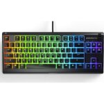 Clavier gaming - steelseries - apex 3 tkl - rtroclair rgb - anti - fantme - filaire