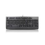Clavier - lenovo - preferred pro ii - azerty franais - usb - dme en caoutchouc keyswitch - noir