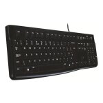Clavier - logitech - k120 - usb - tchque - touches ultra plates et silencieuses