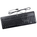 Clavier pc azerty noir usb hp ku - 1156 672647 - 053 724720 - 051 105 touches keyboard