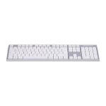 Clavier sans fil - tnb - classy + - bluetooth - rechargeable - gris
