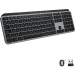Clavier - sans fil - logitech - mx keys - pour mac - r�tro�clair� - gris sid�ral