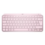 Clavier - sans fil - logitech - mx keys mini - azerty - rtroclair - rose