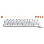 Clavier sans fil - touches plates - mobility lab - kmp2000w - azerty - fr - multi - connexions - blanc ...