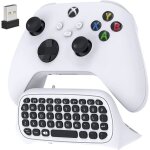 Clavier de contr�leur sans fil - compatible xbox series x / s - qwerty - connexion 24 ghz - prise audio ...
