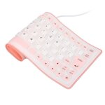 Clavier en silicone - omabeta - souple - Étanche - anti - poussière - silencieux Clavier en silicone - omabeta - souple - Étanche - anti - poussière - silencieux