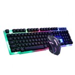 Clavier souris ensemble de souris wireled gaming set gtx300 kit combo led light backlit mac pc computer ...